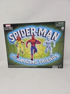 Spiderman y sus increíbles amigos paquete de 3 leyendas de Marvel Firestar Iceman Ms Lion - Imagen 1 de 2