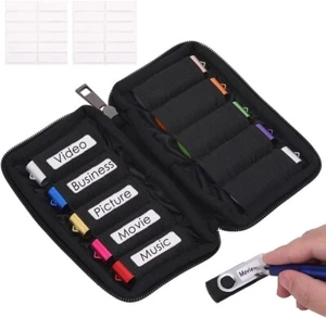 Flash Drive Case USB Storage Case USB Holder Storage Bag for USB Flash Drive El - Picture 1 of 8