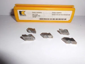 5 x KENNAMETAL DWG 1593005 - Imagen 1 de 1