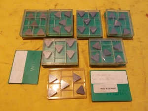 LOT of 70 TNU 438 CARBIDE INSERTS indexable cutting mill tool milling cutter - Picture 1 of 4