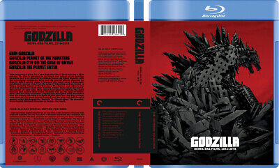 Godzilla Reiwa-era Collection - Custom Blu-ray Cover W/ Empty Case (No Discs) • 14€