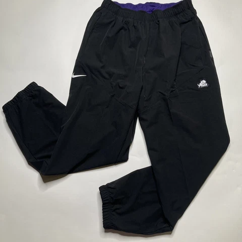 Nike TCU Horned Frogs Taper Leg Joggers Windbreaker Pants On-Field Medium Cover