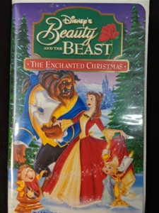 Beauty And The Beast The Enchanted Christmas VHS Movie Cassette Tape - Picture 1 of 1