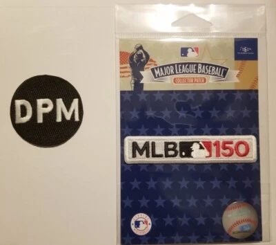 David Montgomery DPM + MLB 150th Patch for Philadelphia Phillies baseball jersey - Image 1 of 4