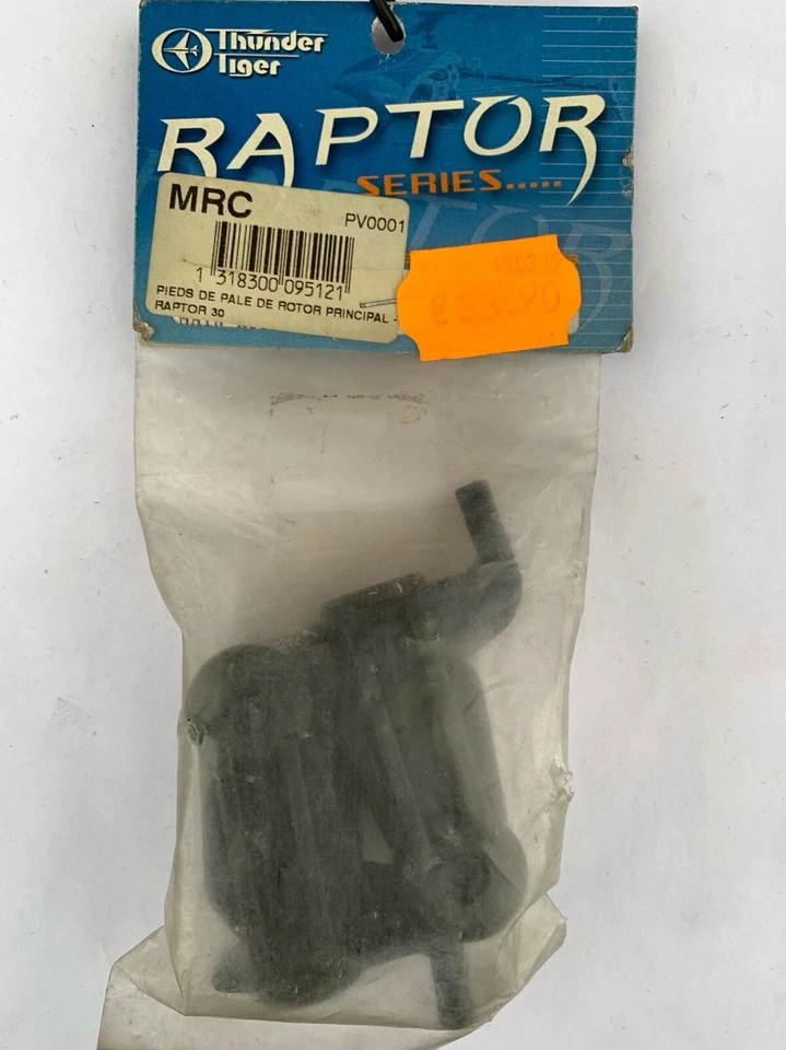Pieds de pale de rotor principal RAPTOR 30 PV0001 Thunder Tiger - Photo 1/1