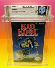 Kid Kool Quest for the Seven Wonder Herbs - Nintendo NES Brand New WATA 9.0 rare