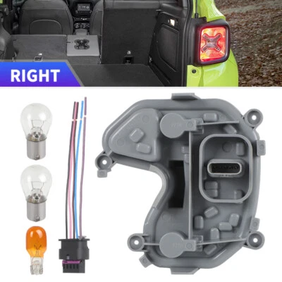 Right Side Rear Tail Light Bracket Holder+Plug Bulb For Jeep Renegade 2015-2023 - Image 1 of 4
