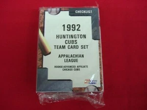 1992 HUNTINGTON CUBS FLEER PROCARDS MINOR LEAGUE BASEBALL TEAM SET CHICAGO CUBS - Picture 1 of 4