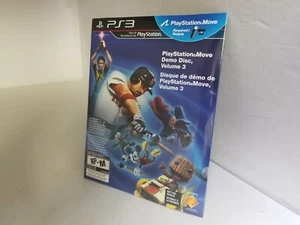 NEW MINT Sony PlayStation Move & Game Demo Disc Volume 3 PS3 Not for Resale #8E - Picture 1 of 4