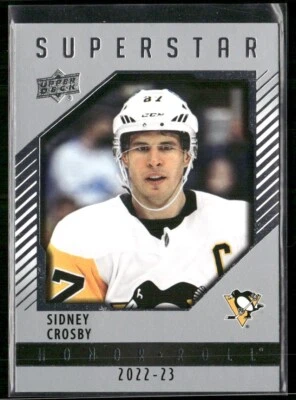 2022-23 Upper Deck Series 1 - Honor Roll Sidney Crosby #HR-9 - Image 1 of 2