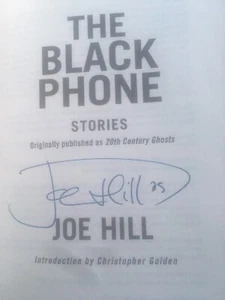 Signed The Black Phone [Movie Tie-In]: Stories by Joe Hill Paperback Book - Bild 1 von 2