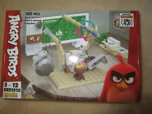Angry Birds 100 Piece Building Set 2019 Edukie Sealed EK81010 - Picture 1 of 2