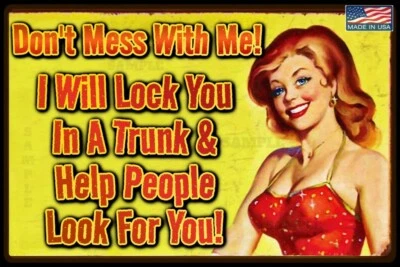 WORLDS GREATEST SIGNS! 8"X12" METAL FUNNY MAN CAVE BAR SIGN GARAGE OFFICE DECOR - Image 1 of 2