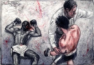 Andreas Noßmann Original - "Knock Out" - Picture 1 of 1