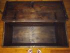 Beautiful  Handcrafted, Man-Made 1950's Solid Wood Blanket Chest