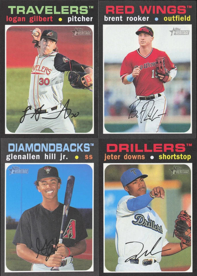 2020 Topps Heritage Minors Base SP You Pick Complete Your Set - Image 1 of 1