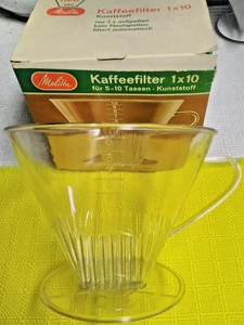 Melitta Kaffeefilter 1x10 Aromafilter transparent - Neuware orginalverpackt - Bild 1 von 12