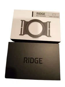 Ridge Titanium Wallet Accessories - Airtag Cash Strap Black Airtag Not Included - Picture 1 of 10