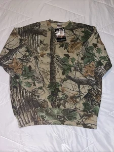 Sudadera De Colección Jerzees Para Hombre 3XL Camuflada Realtree Cuello Redondo Pullover Caza - Imagen 1 de 11