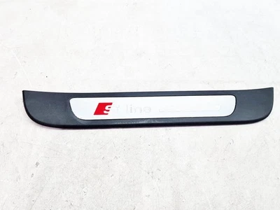 AUDI A6 C7 SALOON S-LINE DOOR ENTRY SILL PLATE COVER REAR RIGHT DRIVER SIDE 2013 - Image 1 of 4