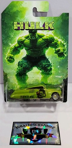 Hot Wheels Purple Passion 1/64 Customized Hulk theme repainted ,3d ...