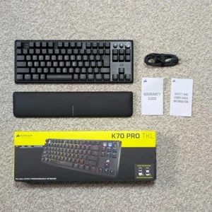 CORSAIR K70 PRO TKL Mechanical Gaming Keyboard RGB Backlit Used/Tested - Picture 1 of 12