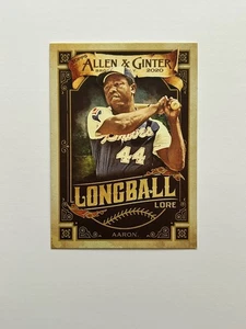 2020 Topps Allen & Ginter's - Longball Lore Hank Aaron #LL-1 - Bild 1 von 2
