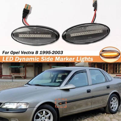 2X Seitenblinker Blinker Leuchte Glasklar Set für Opel Vectra B MK1 CC 1995-2002 - Bild 1 von 4