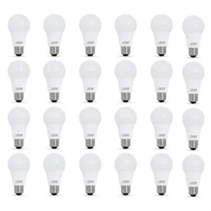 Feit Electric A19 LED Light Bulb 60W-Equivalent Dimmable Bright White (24-Pack) - Picture 1 of 9