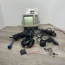 Eagle FishMark 480 Fish and Depth Finder With Transducer Used SEE DESCRIPTION