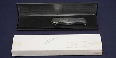 BOKER 2041WB Ceramic Knife 78mm Grey Bone/Bolster with Display Case - Image 1 of 4