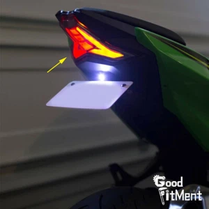 Señales de giro LED de humo intermitentes de luz trasera de freno para Kawasaki Ninja 400 2018-2024 - Imagen 1 de 16