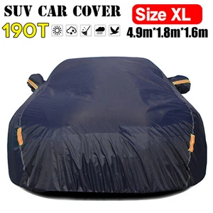 Cubierta completa impermeable para automóvil exterior UV nieve polvo protección resistente a la lluvia EE. UU. S0S1 - Imagen 1 de 11