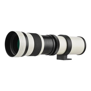 MF Telephoto Zoom Lens F/8.3-16 420-800mm For Canon 80D UK G9I5 - Picture 1 of 8
