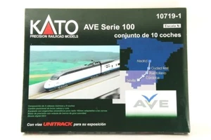 KATO N-Scale 10719-1 AVE Serie 100 conjunto de 10 coches 10 coches Set Japón - Imagen 1 de 23