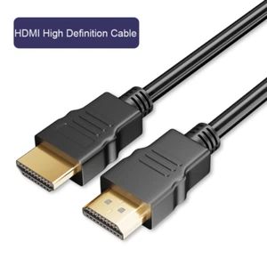 1.5m ~ 15m HDMI Cable High Speed v2.0 HD 4K 3D ARC For PS3 PS4 XBOX SKY TV GOLD - Picture 1 of 6