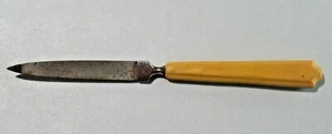 Vtg. Letter Opener Nail File Plastic Handle Approximately 8" Long - Picture 1 of 6