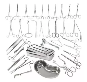 Conjunto de 62 piezas de histerectomía de cirugía abdominal - Imagen 1 de 4