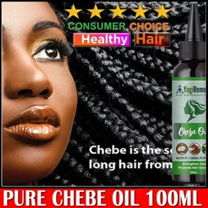 Fast Hair Growth Oil Traction Alopecia Chebe Hair Oil Anti Hair Break Hair Grow - Picture 1 of 10