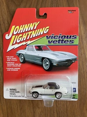 Chevy Chevrolet Corvette Roadster 1967 67 C2 Johnny Lightning Vicious Vettes Foto 1 de 2