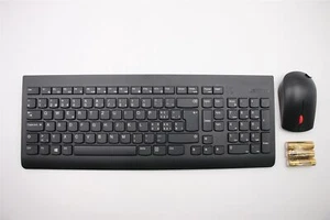 Lenovo ThinkStation P330 Tiny P340 tiny Wireless Keyboard Mouse Swiss 01AH858 - Picture 1 of 2