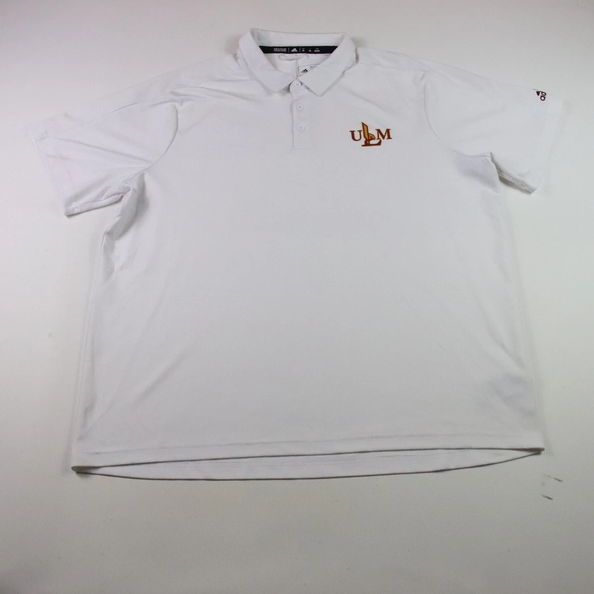 ULM Warhawks Retro Tee - Distressed Logo, Gold Color, XXL Size - Louisiana Monroe University Fan Shirt - View #12