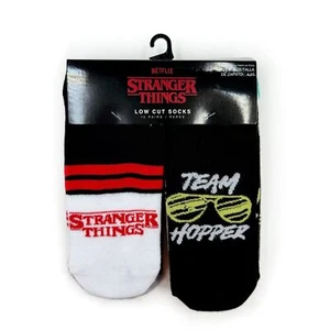 Calcetines Stranger Things para mujer No Show Netflix Demogorgon Hawkins Hopper AV Club - Imagen 1 de 11
