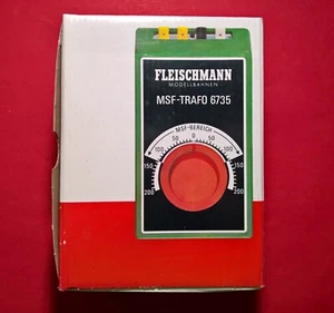 FLEISCHMANN MODELLBAHNEN MSF-TRAFO 6735 (Voll funktionsfähig) mit OVP[unbenutzt] - Bild 1 von 12