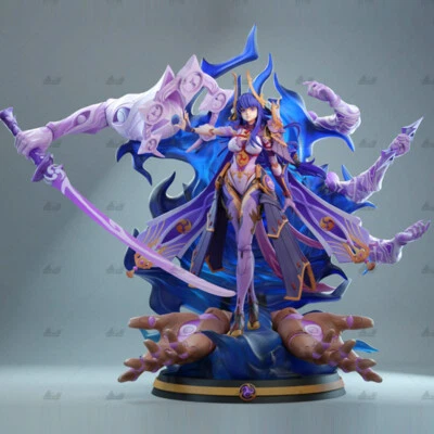 Raiden Shogun 1/8 1/6 3D print Figure Model Kit Unpainted Unassembled Garage Kit - Image 1 of 4