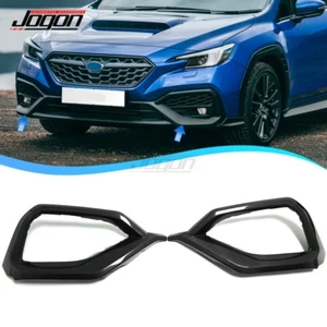 Carbon exterior Fog Light Cover Trim For Subaru WRX STI VB 2022-2024 Lamp Bezel - Picture 1 of 9