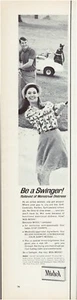 Print Ad Midol 1968 Swinger Gold Quarter Page 2"x12" - Picture 1 of 1