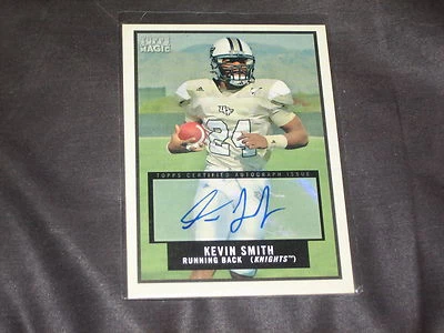 凯文·史密斯狮子队新秀认证正品签名亲笔签名美式橄榄球卡 — 第 1/2 张图片