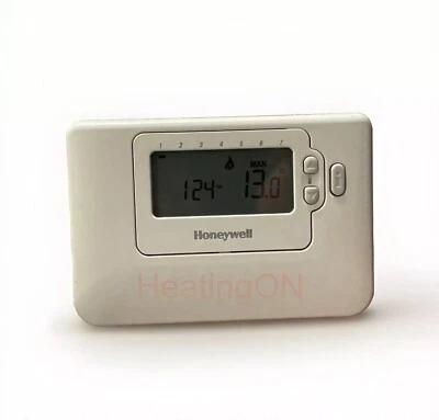 HONEYWELL CM727 RF WIRELESS 7-DAY PROGRAMMABLE ROOM THERMOSTAT CMS727E1016 - Image 1 of 2