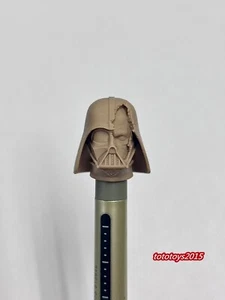 1:6 Darth Vader Battle Damage Helmet Head Sculpt Fit 12 '' Male Action Figure - Picture 1 of 8